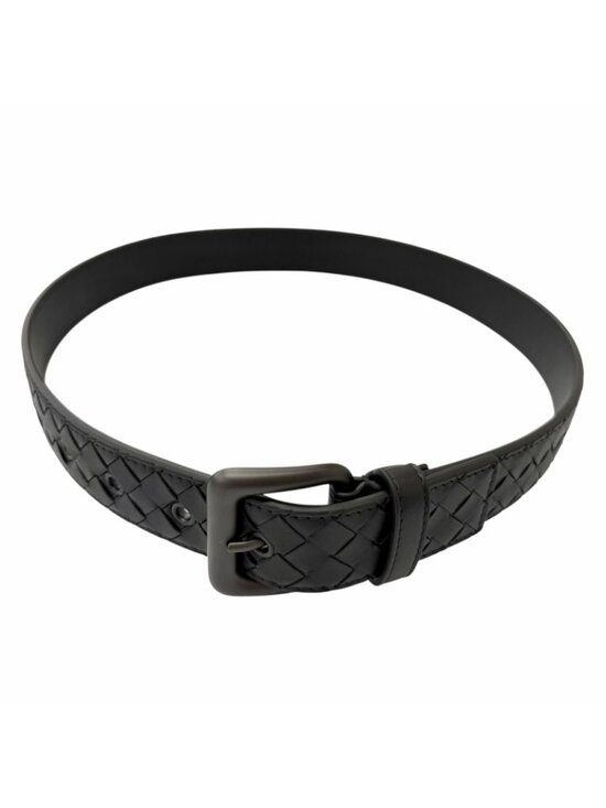 Bottega Veneta Leather Belt Black 80 cm main image 8